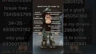 -(Roblox Song Codes)- #21