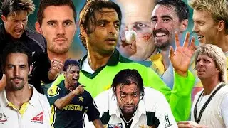 Top 10 Fastest Bowler in World|fast spell cricket history Shoaib Akhtar 161.3|Brett Lee 