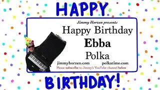 Ebba Happy Birthday Polka