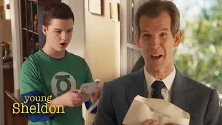 Everyone Raises Money for Sheldon to Leave Town | Young Sheldon
