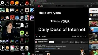 i react to daily dose of internet from last year