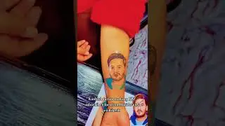 pati ko tattoo kara ke gift diya #tattoo #tattoodesigns #tattoofun #bodyart #tattooart