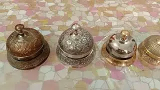 M.Nautical Star Handmade Brass Desk Bell