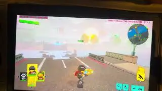 Earth Defense Force World Brothers 2 running on Eden Nightly, on the Odin 2.
