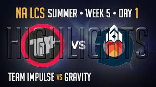 Team Impulse vs Gravity HIGHLIGHTS | Week 5 NA LCS Summer Split 2015 S5 | TIP vs GV W5