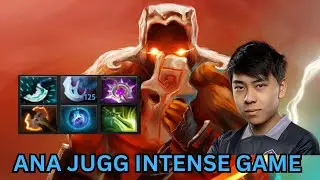 Dota 2 Ana Juggernaut One Hour Intense Game