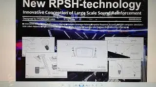 Innovative conception of large scale sound reinforcement (RPSH-technology).