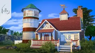 The Little Lighthouse | The Sims 4 Speed Build