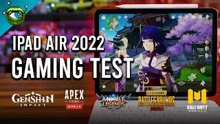 Is The iPad Air 2022 a Gaming Beast?  | Genshin Impact | Apex Legends | PUBG | CODM  & More
