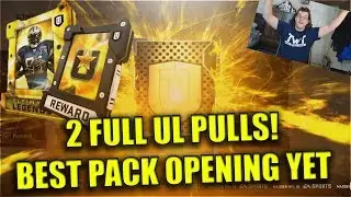 Best Pack Opening Yet! 2 Full Ultimate Legend Pulls! - Madden 19 Ultimate Team