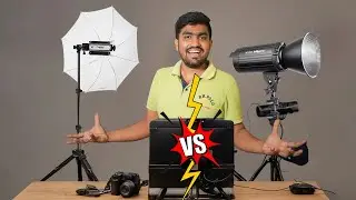 Porta Light Vs Digitek DSL-250 WBC Bi-Color Continuous LED Light Testing & color comparison Reveal
