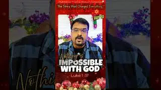 DAY 10 | THE STORY THAT CHANGED EVERYTHING | CHRISTMAS SERIES | DANIEL BASKARAN