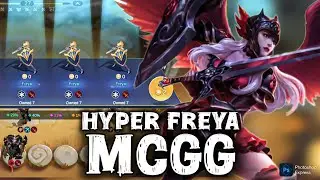 MAGIC CHESS GO GO | HYPER FREYA USING COMMANDER VALE