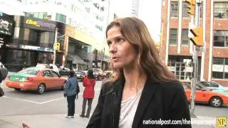 Jill and Jaqueline Hennessy busking during TIFF 2010