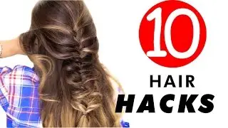 10 ★ Everyday HAIR HACKS & HAIRSTYLES Every Girl Should Know! Life Beauty Tips | MakeupWearables