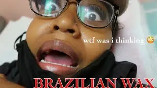 My First Time Getting a Brazilian Wax (REACTION VIDEO) *painful*