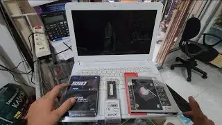 Cara pasang ssd 256gb ke laptop asus x441u & upgrade ram 4gb ddr4 #hoctutorial
