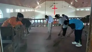 Nyang Baptist Church Youth Pray and Work Day| Church Cleaning