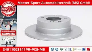 24011003141PR-PCS-MS | BRAKE DISC | Master-Sport-Automobiltechnik (MS) GmbH