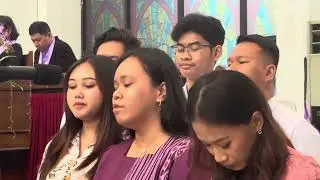 KS Pujian VG Pelkat PT  GPIB EH  di Ibadah Peneguhan & Pemberkatan Calvin dgn Rosalinda , Sby 201225