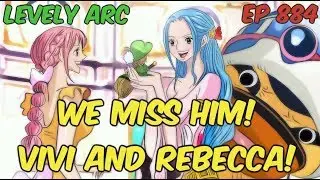 One Piece Episode 884!!! We Miss Him  - Vivi and Rebecca!!