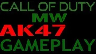 Call of duty 4 Modern Warfare Ak47 Gameplay