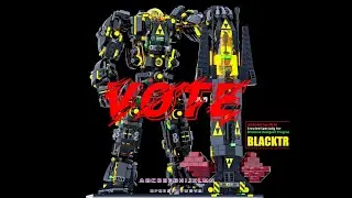 BLACKTRON MECHA for Bricklink Designer Program Series 1🔥