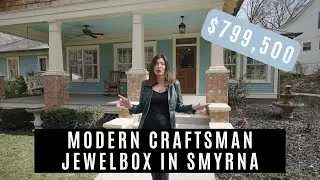 Storybook Craftsman Bungalow in Forest Hills, Smyrna &ndash; A Masterpiece of Custom Design!