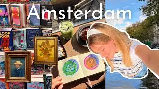 a perfect autumn day in Amsterdam │ art & book shops, van Gogh museum, bakery