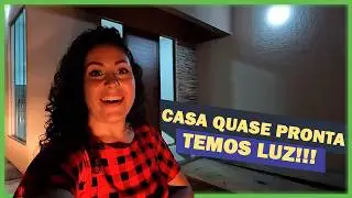 Instala&ccedil;&atilde;o el&eacute;trica e ilumina&ccedil;&otilde;es conclu&iacute;das - Nosso Lar - Ep. 07