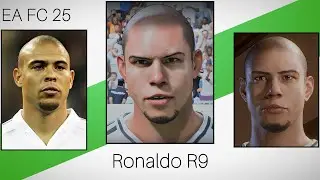 EA FC 25 — Клубы профессионалов | Роналдо Назарио R9 Феномено Бразилия Легенда | Создание лица + ...