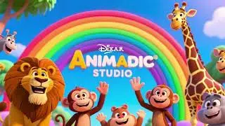 Colors of the Safari Adventure | 3D Animated Learning Video for Kids | ANIMAGIC STUDIO