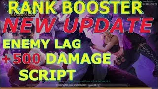 Mobile Legends Rank Booster New Update! Enemy Lag + Anti Lag | Legit 100%