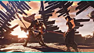 Final Fantasy VII-Crisis Core Reunion/Angeal Penance fight