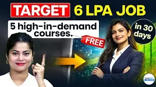 Top 5 High-in-demand courses you can learn for FREE | By Udisha Ma'am