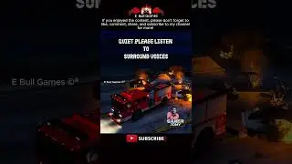 Fire department of Gta5  /Don't miss it watch the world Of E Bull Games #viralvideo #video #shorts
