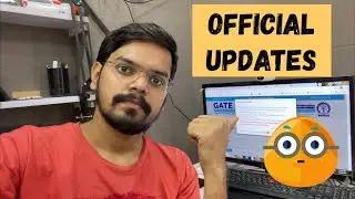 🔥Official Updates by GATE 2022 IITKGP