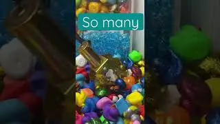 Epic DUCKS claw machine win! #shorts #clawmachine #epic #arcade #daveandbusters