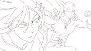Line Art - One Punch Man 【Photoshop】