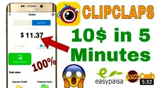 How to withdraw Money from CLIPCLAPS app live proof || Withdraw Money Clip-claps....