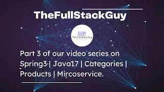 2023 | Spring3 | Java17 | Categories | Products | Categories | Mircoservice | Part3