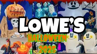 GET READY TO GET SPOOKED OUT @ LOWE’S! 💀HALLOWEEN 2025 STORE WALKTHROUGH!
