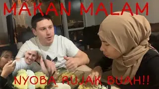 Reaksi Jessy Pertama Kali Ngerujak Buah || Makan Malam Sederhana || DIA KEHILANGAN HP