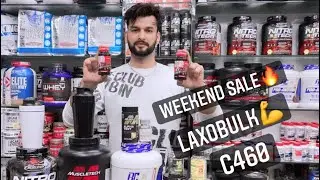 Weekend Sale ON 11+ Products  New Stock - C4, Laxobulk, Alpha test, Myodrol, Venom, On creatine 🔥