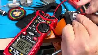 Using a clamp meter to measure flashlight&rsquo;s draw (amperage)