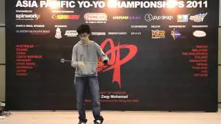 AP11: 1A Division Qualifiers 60 - Jereme Mah (SG) - Asia Pacific Yo-Yo Championships 2011