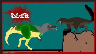 DC2B - Utahraptor V.S Albertosaurus