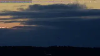 A beautiful sunset from Ottawa