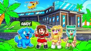 I Became A DOG Then Built A $965,574 GIGA VILLA In Roblox Giga Tycoon...