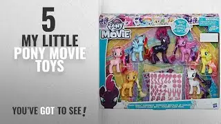 Top 10 My Little Pony Movie Toys [2018]: My little pony the movie exclusive cutie mark collection